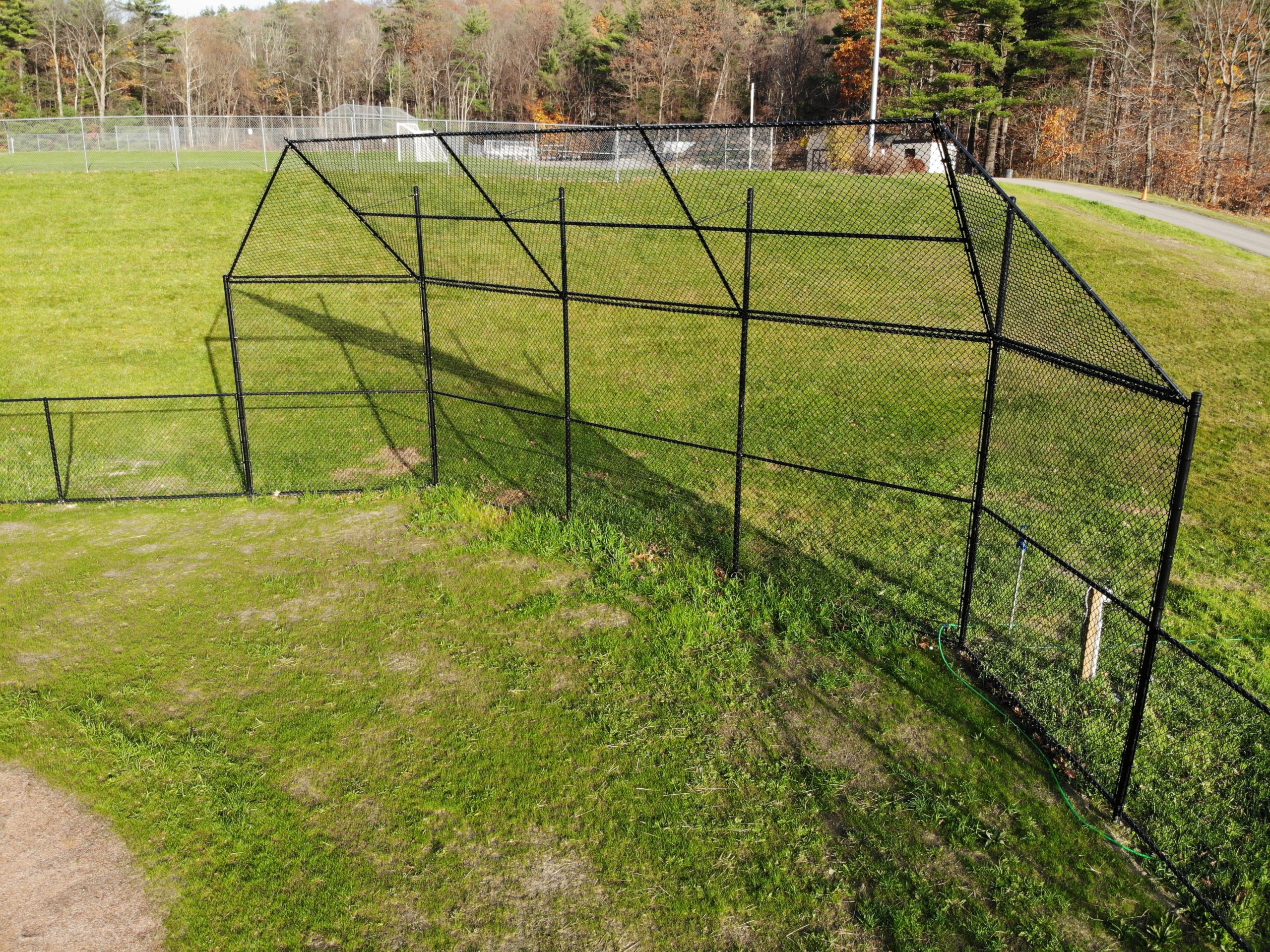 baseball field backstop
