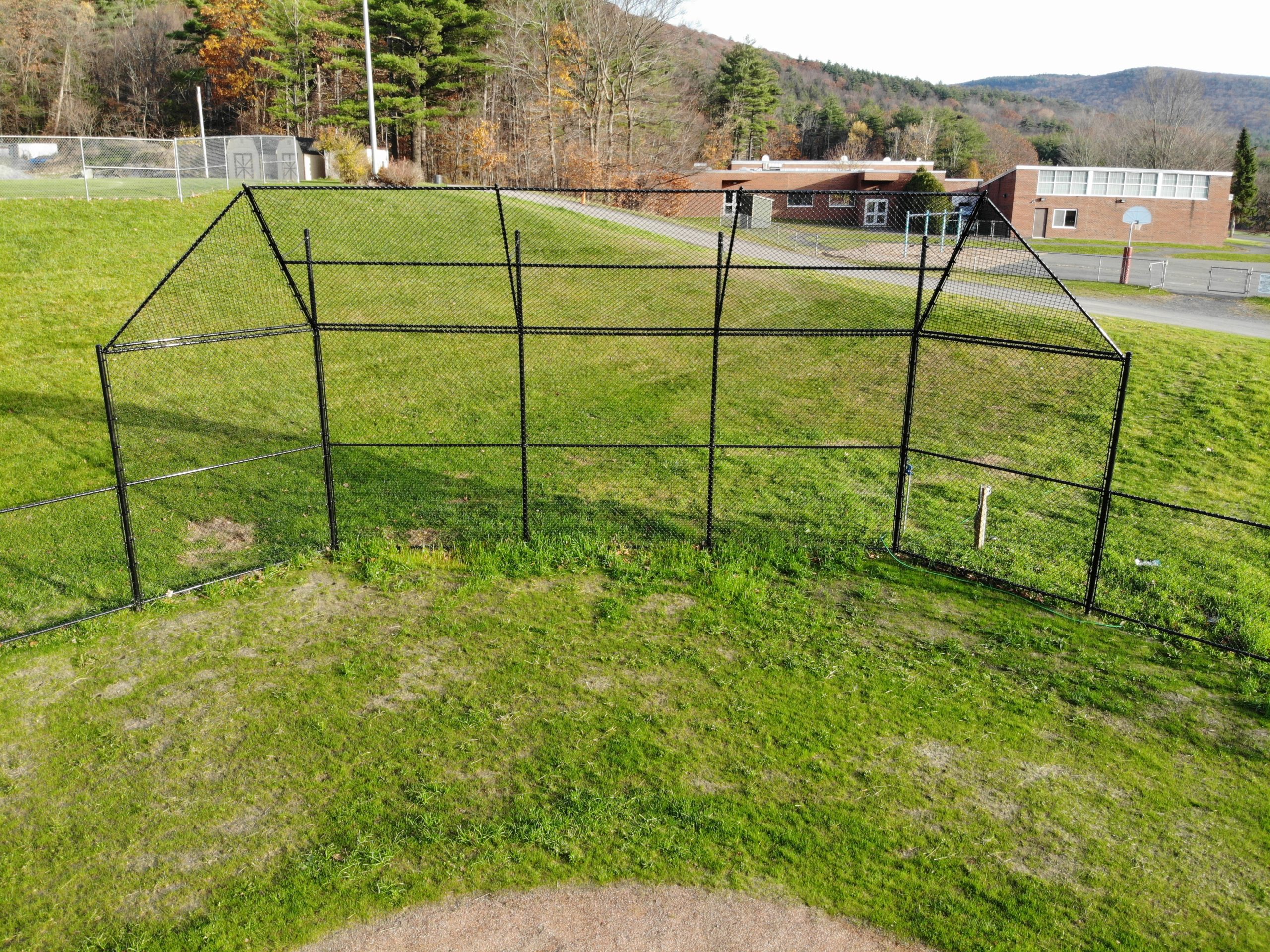 baseball field backstop
