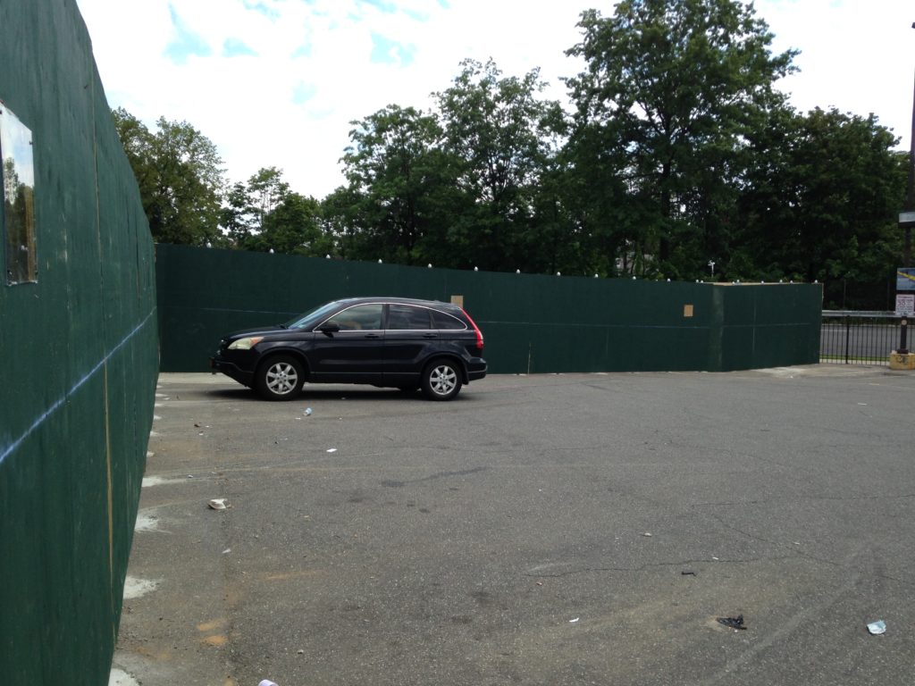 DOB Temporary Plywood Construction Fence